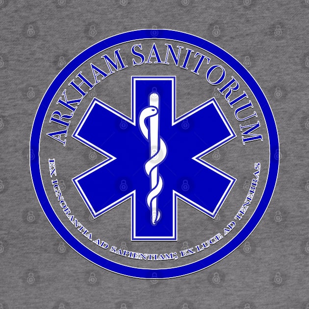 Arkham Sanitorium by Hiraeth Tees